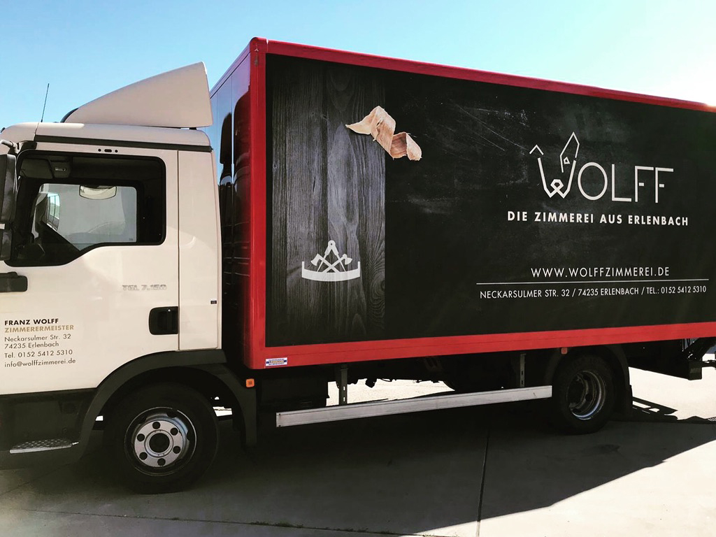 019_Wolff_LKW-Beschriftung, Beschriftung, Design