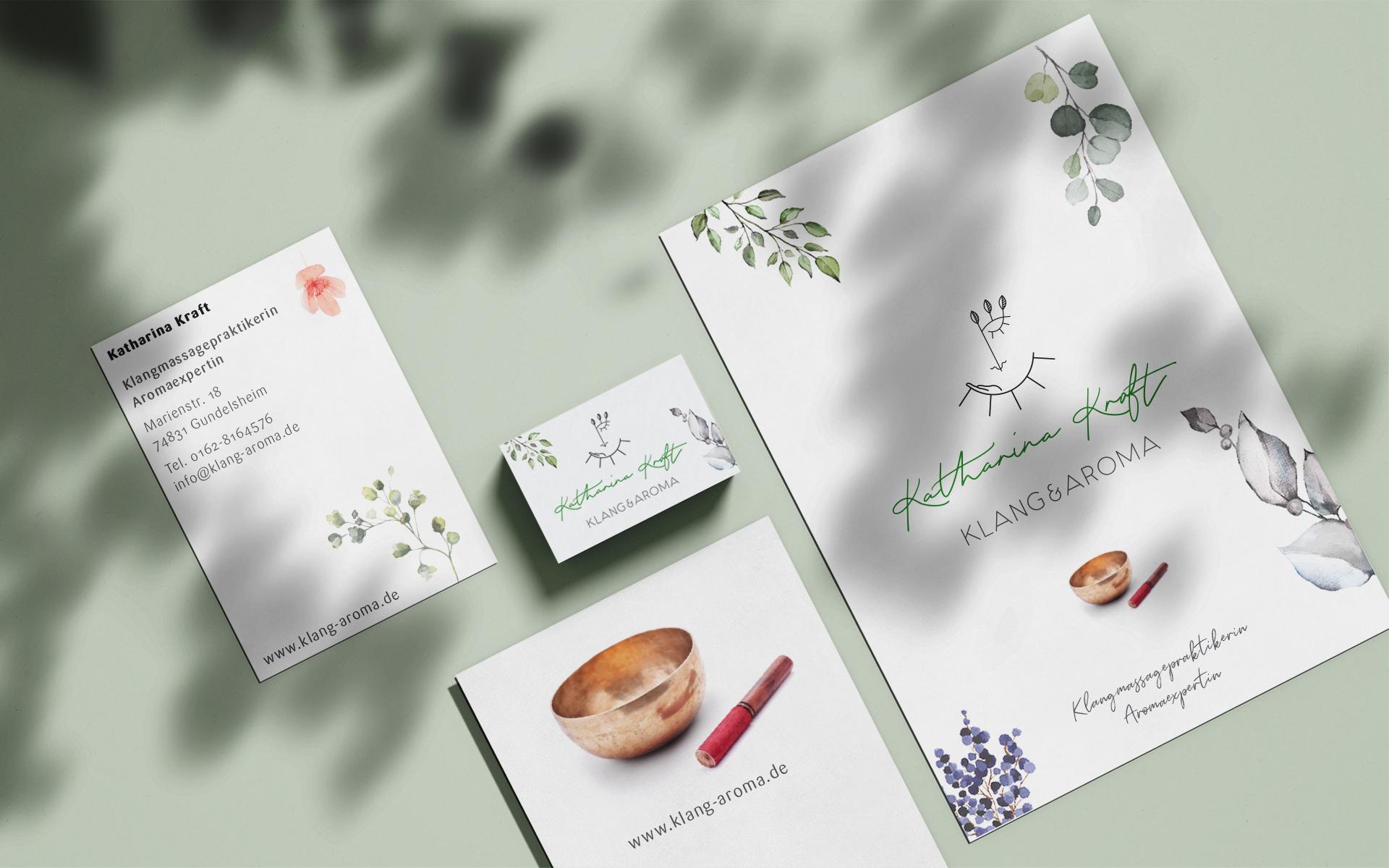 Katharina Kraft Mock Up A, Corporate Design