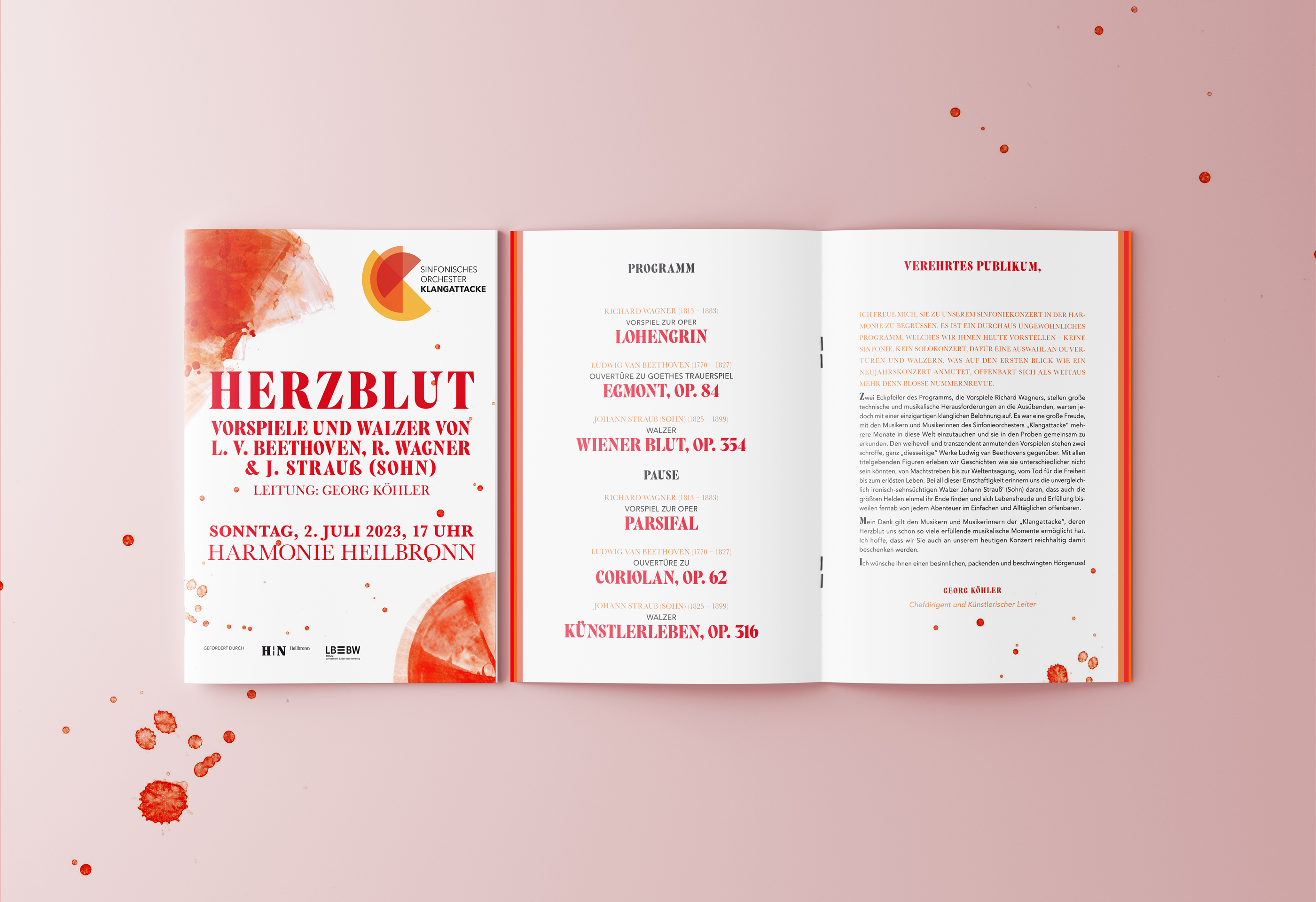 2023_SOK_Broschüre Broschüre, brochure, Klang, Musik, Klassik, marketing, Werbung, Information, Kultur
