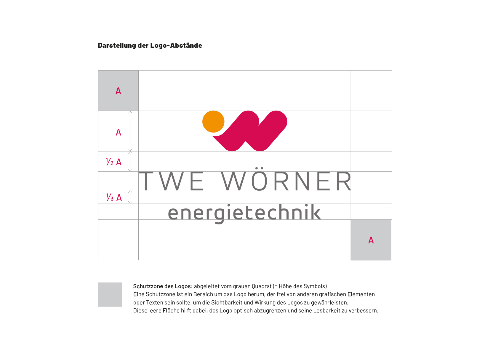 TWE Wörner Energietechnik Logoaufbau Logoaufbau, Corporate Design, TWE Wörner Energietechnik, Energietechnik, Lookandfeel, Untergruppenbach
