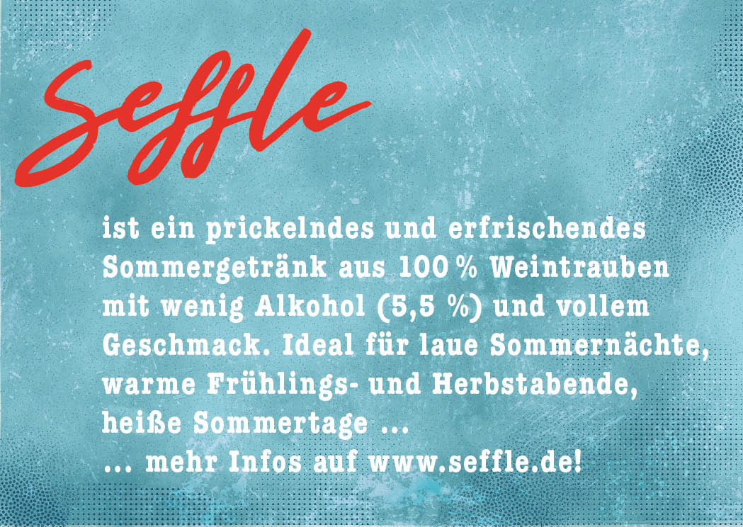 Beschreibung Getränk, SEFFLE, Sommergetränk, alkoholhaltiges Getränk