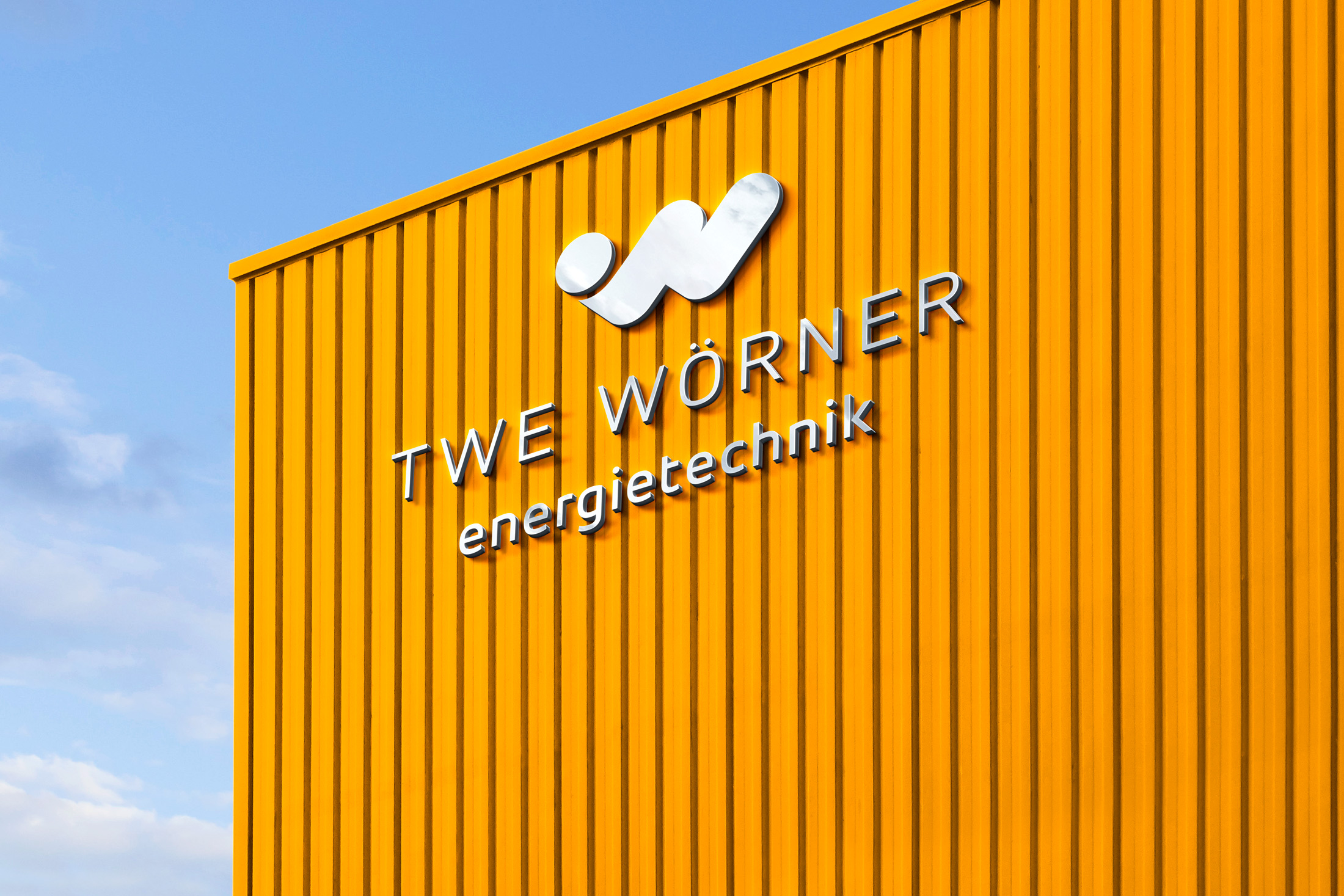TWE Wörner Energietechnik Fassade Logo, Fassade, Energietechnik
